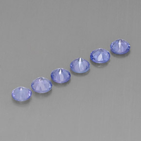 Achetez naturel ct violet tanzanite gems, coupe roude, en provenance tanzanie chez gemselect. en stock, livraison internationale!