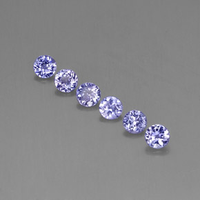 Achetez naturel ct violet tanzanite gems, coupe roude, en provenance tanzanie chez gemselect. en stock, livraison internationale!