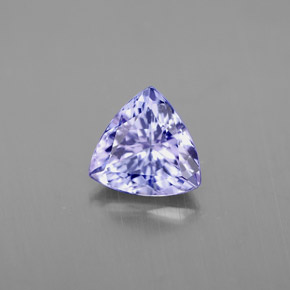 Tanzanite violet naturelle trillion, 1,14 ct, VVS
