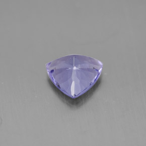 Tanzanite violet naturelle trillion, 1,14 ct, VVS