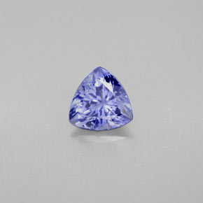 Tanzanite bleue naturelle trillion, 1,21 ct, VS
