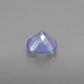 Tanzanite violet naturelle coupe coussin, 1,07 ct, VVS
