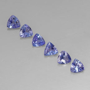 Achetez naturel ct bleue tanzanite gems, trillion, en provenance tanzanie chez gemselect. en stock, livraison internationale!