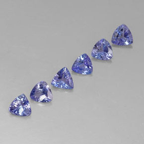 Achetez naturel ct bleue tanzanite gems, trillion, en provenance tanzanie chez gemselect. en stock, livraison internationale!