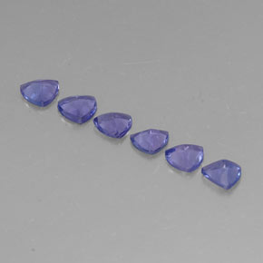 Achetez naturel ct bleue tanzanite gems, trillion, en provenance tanzanie chez gemselect. en stock, livraison internationale!