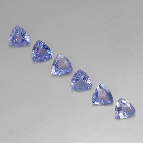 Achetez naturel ct bleue tanzanite gems, trillion, en provenance tanzanie chez gemselect. en stock, livraison internationale!