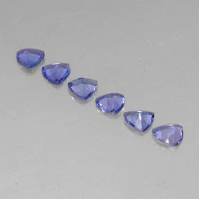 Achetez naturel ct bleue tanzanite gems, trillion, en provenance tanzanie chez gemselect. en stock, livraison internationale!