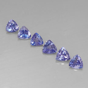 Achetez naturel ct bleue tanzanite gems, trillion, en provenance tanzanie chez gemselect. en stock, livraison internationale!
