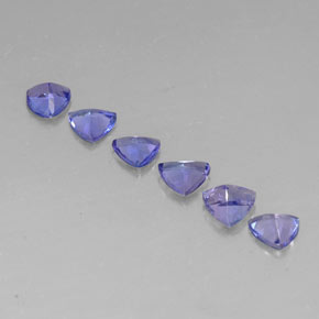 Achetez naturel ct bleue tanzanite gems, trillion, en provenance tanzanie chez gemselect. en stock, livraison internationale!