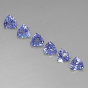 Achetez naturel ct bleue tanzanite gems, trillion, en provenance tanzanie chez gemselect. en stock, livraison internationale!