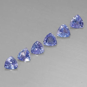 Achetez naturel ct bleue tanzanite gems, trillion, en provenance tanzanie chez gemselect. en stock, livraison internationale!