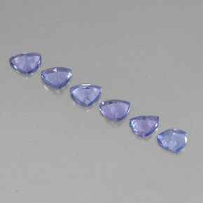 Achetez naturel ct bleue tanzanite gems, trillion, en provenance tanzanie chez gemselect. en stock, livraison internationale!