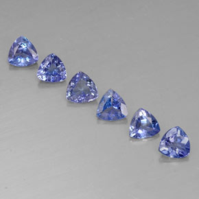Achetez naturel ct bleue tanzanite gems, trillion, en provenance tanzanie chez gemselect. en stock, livraison internationale!