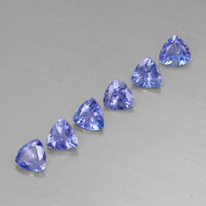 Achetez naturel ct bleue tanzanite gems, trillion, en provenance tanzanie chez gemselect. en stock, livraison internationale!
