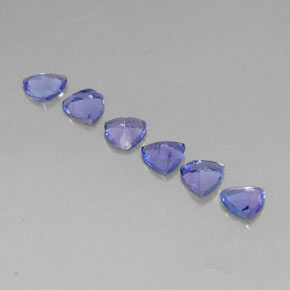 Achetez naturel ct bleue tanzanite gems, trillion, en provenance tanzanie chez gemselect. en stock, livraison internationale!