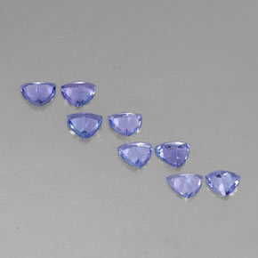 Achetez naturel ct bleue tanzanite gems, trillion, en provenance tanzanie chez gemselect. en stock, livraison internationale!