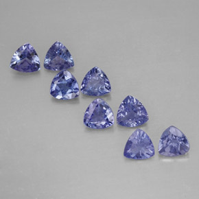 Achetez naturel ct bleue tanzanite gems, trillion, en provenance tanzanie chez gemselect. en stock, livraison internationale!
