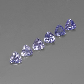 Achetez naturel ct bleue tanzanite gems, trillion, en provenance tanzanie chez gemselect. en stock, livraison internationale!