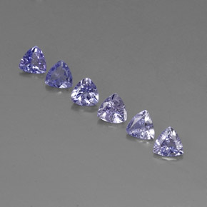 Achetez naturel ct bleue tanzanite gems, trillion, en provenance tanzanie chez gemselect. en stock, livraison internationale!