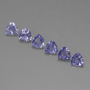 Achetez naturel ct bleue tanzanite gems, trillion, en provenance tanzanie chez gemselect. en stock, livraison internationale!