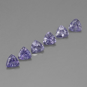 Achetez naturel ct bleue tanzanite gems, trillion, en provenance tanzanie chez gemselect. en stock, livraison internationale!