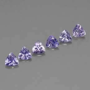 Achetez naturel ct bleue tanzanite gems, trillion, en provenance tanzanie chez gemselect. en stock, livraison internationale!