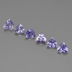 Achetez naturel ct bleue tanzanite gems, trillion, en provenance tanzanie chez gemselect. en stock, livraison internationale!