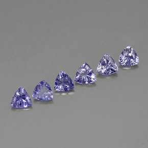 Achetez naturel ct bleue tanzanite gems, trillion, en provenance tanzanie chez gemselect. en stock, livraison internationale!