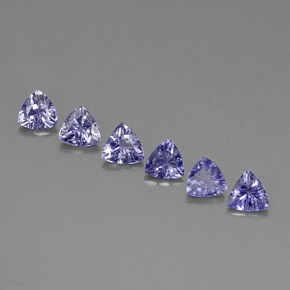 Achetez naturel ct bleue tanzanite gems, trillion, en provenance tanzanie chez gemselect. en stock, livraison internationale!