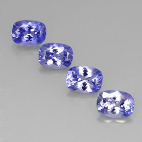 Achetez naturel ct bleue tanzanite gems, coupe coussin, en provenance tanzanie chez gemselect. en stock, livraison internationale!