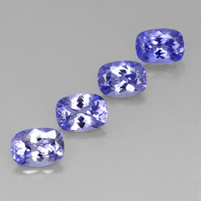 Achetez naturel ct bleue tanzanite gems, coupe coussin, en provenance tanzanie chez gemselect. en stock, livraison internationale!