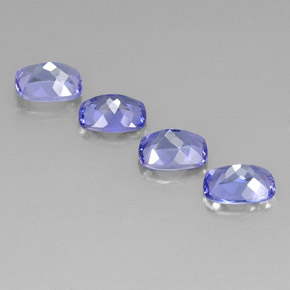 Achetez naturel 4,17ct bleue tanzanite gems, coupe coussin, en provenance tanzanie chez gemselect. en stock, livraison internationale!