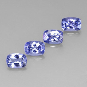 Achetez naturel ct bleue tanzanite gems, coupe coussin, en provenance tanzanie chez gemselect. en stock, livraison internationale!