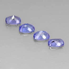 Achetez naturel ct bleue tanzanite gems, coupe coussin, en provenance tanzanie chez gemselect. en stock, livraison internationale!