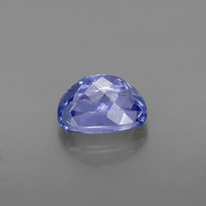Tanzanite bleue naturelle coupe coussin, 1,21 ct, VS-SI