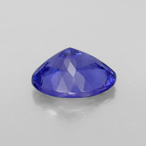 Tanzanite bleue naturelle coupe ovale, 2,48 ct, IF