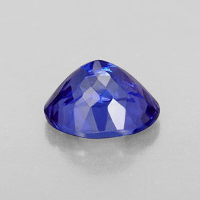 Tanzanite bleue naturelle coupe ovale, 3,13 ct, VVS