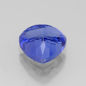 Tanzanite bleue naturelle trillion, 2,41 ct, VVS