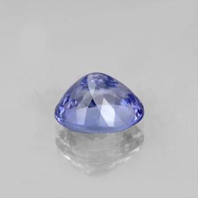 Tanzanite bleue naturelle coupe ovale, 2,47 ct, VVS