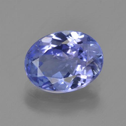 Tanzanite Bleu violet intense naturelle Coupe ovale, 1.94 ct, VS