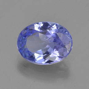 Tanzanite Bleu violet intense naturelle Coupe ovale, 1.94 ct, VS