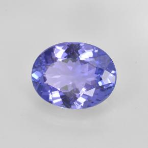 Tanzanite Bleu violet intense naturelle Coupe ovale, 1.83 ct, SI