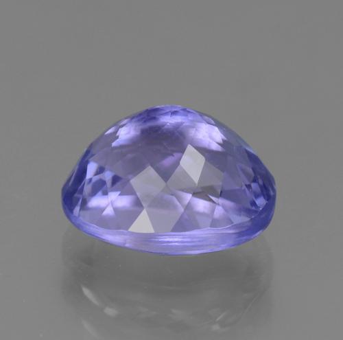 Tanzanite bleue naturelle coupe ovale, 2,50 ct, VS-SI
