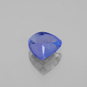 Tanzanite bleue naturelle trillion, 1,33 ct, VS