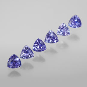 Achetez naturel ct bleue tanzanite gems, trillion, en provenance tanzanie chez gemselect. en stock, livraison internationale!
