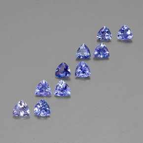 Achetez naturel ct bleue tanzanite gems, trillion, en provenance tanzanie chez gemselect. en stock, livraison internationale!