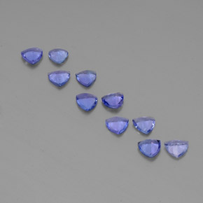 Achetez naturel ct bleue tanzanite gems, trillion, en provenance tanzanie chez gemselect. en stock, livraison internationale!