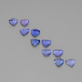 Achetez naturel ct bleue tanzanite gems, trillion, en provenance tanzanie chez gemselect. en stock, livraison internationale!