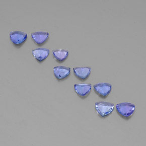 Achetez naturel ct bleue tanzanite gems, trillion, en provenance tanzanie chez gemselect. en stock, livraison internationale!