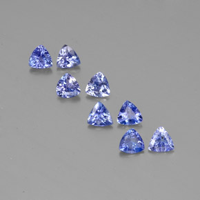 Achetez naturel ct bleue tanzanite gems, trillion, en provenance tanzanie chez gemselect. en stock, livraison internationale!